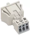 Gniazdo Snap-In białe 890-723