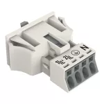 Wtyk Snap-In biały 890-734