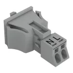 Wtyk Snap-In szary 890-752/060-000