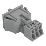 Gniazdo Snap-In szare 890-743/062-000