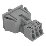 Wtyk Snap-In szary 890-753/060-000