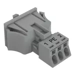 Wtyk Snap-In szary 890-753/062-000