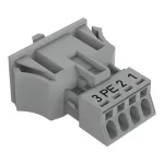 Gniazdo Snap-In szare 890-744/062-000