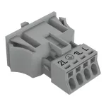 Gniazdo Snap-In szare 890-744/064-000