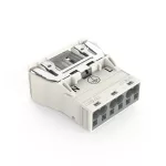 Wtyk Snap-In z bezpośrednim stykiem PE, biały 770-733/007-000