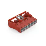 Gniazdo Snap-In czerwone 770-2305