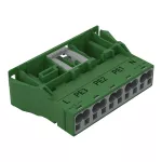 Wtyk Snap-In zielony 770-2335