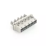 Gniazdo Snap-In gniazdo z mocowaniem zatrzaskowym, białe 770-725/009-000