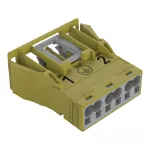 Gniazdo Snap-In jasnozielone 770-763/073-000