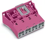 Wtyk Snap-In różowy 770-794