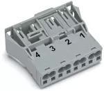 Wtyk Snap-In szary 770-754