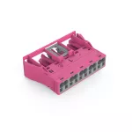 Gniazdo Snap-In różowe 770-785/082-000