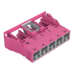Gniazdo Snap-In różowe 770-785/080-000