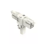 Rozgałęźnik typu T 2-bieg. kodowanie A, biały 890-1656