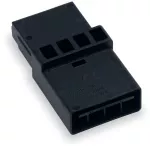 Element sprzęgający 4-bieg. kodowanie A, czarny