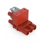 Rozgałęźniki typu h 3-bieg. kodowanie P, czerwone