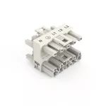 Rozgałęźnik 3-torowy 5-bieg. kodowanie A, biały