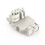 Rozdział energii trójfazowy na jednofazo z możliwością wyboru fazy 5-bieg./3-bieg., biały 770-661