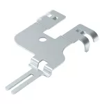 Blaszka do podłączania ekranu; 5-bieg.; do gniazd; do 2 przewodów