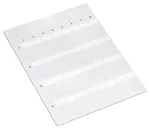 Etykiety z laminacją białe 211-150