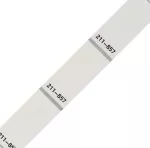 Etykiety z laminacją do drukarki Smart Printer, białe 211-857