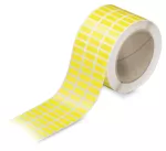 Etykiety do drukarki TP mocno przylepne, żółte 210-707/000-002