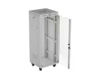 SZAFA INSTALACYJNA RACK STOJĄCA 19" 32U 600X600 SZARA DRZWI PRZESZKLONE LCD LANBERG (FLAT PACK) V2