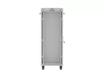 SZAFA INSTALACYJNA RACK STOJĄCA 19" 32U 600X600 SZARA DRZWI PRZESZKLONE LCD LANBERG (FLAT PACK) V2