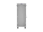 SZAFA INSTALACYJNA RACK STOJĄCA 19" 32U 600X600 SZARA DRZWI PRZESZKLONE LCD LANBERG (FLAT PACK) V2