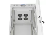 SZAFA INSTALACYJNA RACK STOJĄCA 19" 32U 600X800 SZARA DRZWI PRZESZKLONE LCD LANBERG (FLAT PACK) V2