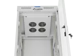 SZAFA INSTALACYJNA RACK STOJĄCA 19" 32U 600X800 SZARA DRZWI PRZESZKLONE LCD LANBERG (FLAT PACK) V2
