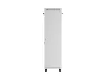 SZAFA INSTALACYJNA RACK STOJĄCA 19" 42U 600X600 SZARA DRZWI PRZESZKLONE LCD LANBERG (FLAT PACK) V2
