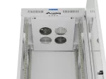SZAFA INSTALACYJNA RACK STOJĄCA 19" 42U 600X600 SZARA DRZWI PRZESZKLONE LCD LANBERG (FLAT PACK) V2
