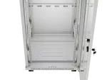 SZAFA INSTALACYJNA RACK STOJĄCA 19" 42U 600X600 SZARA DRZWI PRZESZKLONE LCD LANBERG (FLAT PACK) V2