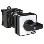 T0-2-15403/Z Przełącznik Zał.-Wył., Styki: 3, 20 A, tabliczka: 0-1, 45 °, bez samopowrotu, montaż rozłączny, pokrętło czarne bez możliwości blokady