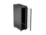 SZAFA INSTALACYJNA RACK STOJĄCA 19" 42U 600X1200 CZARNA DRZWI PRZESZKLONE LCD LANBERG (FLAT PACK) V2