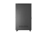 SZAFA INSTALACYJNA RACK STOJĄCA 19" 42U 600X1200 CZARNA DRZWI PRZESZKLONE LCD LANBERG (FLAT PACK) V2