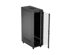 SZAFA INSTALACYJNA RACK STOJĄCA 19" 42U 600X1200 CZARNA DRZWI PRZESZKLONE LCD LANBERG (FLAT PACK) V2