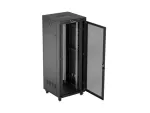 SZAFA INSTALACYJNA RACK STOJĄCA 19" 42U 800X800 CZARNA DRZWI PERFOROWANE LCD LANBERG (FLAT PACK)