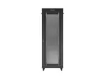 SZAFA INSTALACYJNA RACK STOJĄCA 19" 47U 800X800 CZARNA DRZWI PERFOROWANE LCD LANBERG (FLAT PACK)