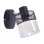 Oprawa ścienno-sufitowa MONTANA E14 1C BLACK