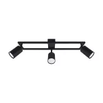 Oprawa ścienno-sufitowa HUBERT GU10 3L BLACK
