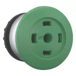 M22-DP-G-X Przycisk grzybkowy zielony,bez opisu