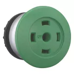 M22-DP-G-X Przycisk grzybkowy zielony,bez opisu