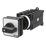 T0-8-8372/Z Przełącznik zasilania, Styki: 16, 20 A, tabliczka: 1-2, 90 °, bez samopowrotu, montaż rozłączny, pokrętło czarne bez możliwości blokady