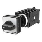 T0-8-8372/Z Przełącznik zasilania, Styki: 16, 20 A, tabliczka: 1-2, 90 °, bez samopowrotu, montaż rozłączny, pokrętło czarne bez możliwości blokady