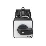 T0-8-8372/Z Przełącznik zasilania, Styki: 16, 20 A, tabliczka: 1-2, 90 °, bez samopowrotu, montaż rozłączny, pokrętło czarne bez możliwości blokady