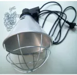 Oprawa promiennikowa osłonowa z przełącznikiem OP2,5P 230V E27 IPX4