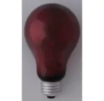 Żarówka  światła nocnego do terrariów E27 100W 230V A68 szkło czerwone 3000h