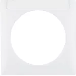 Integro Flow Ramka 1-krotna p.opis. biały